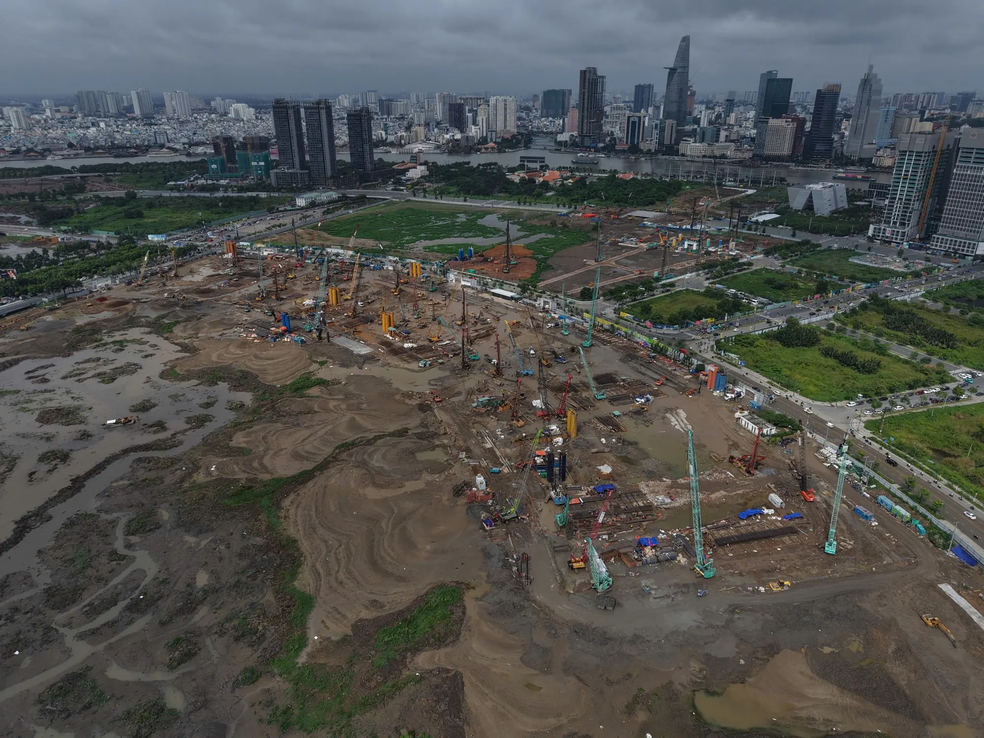 City Administrative Centre – landscape park, Thu Thiem