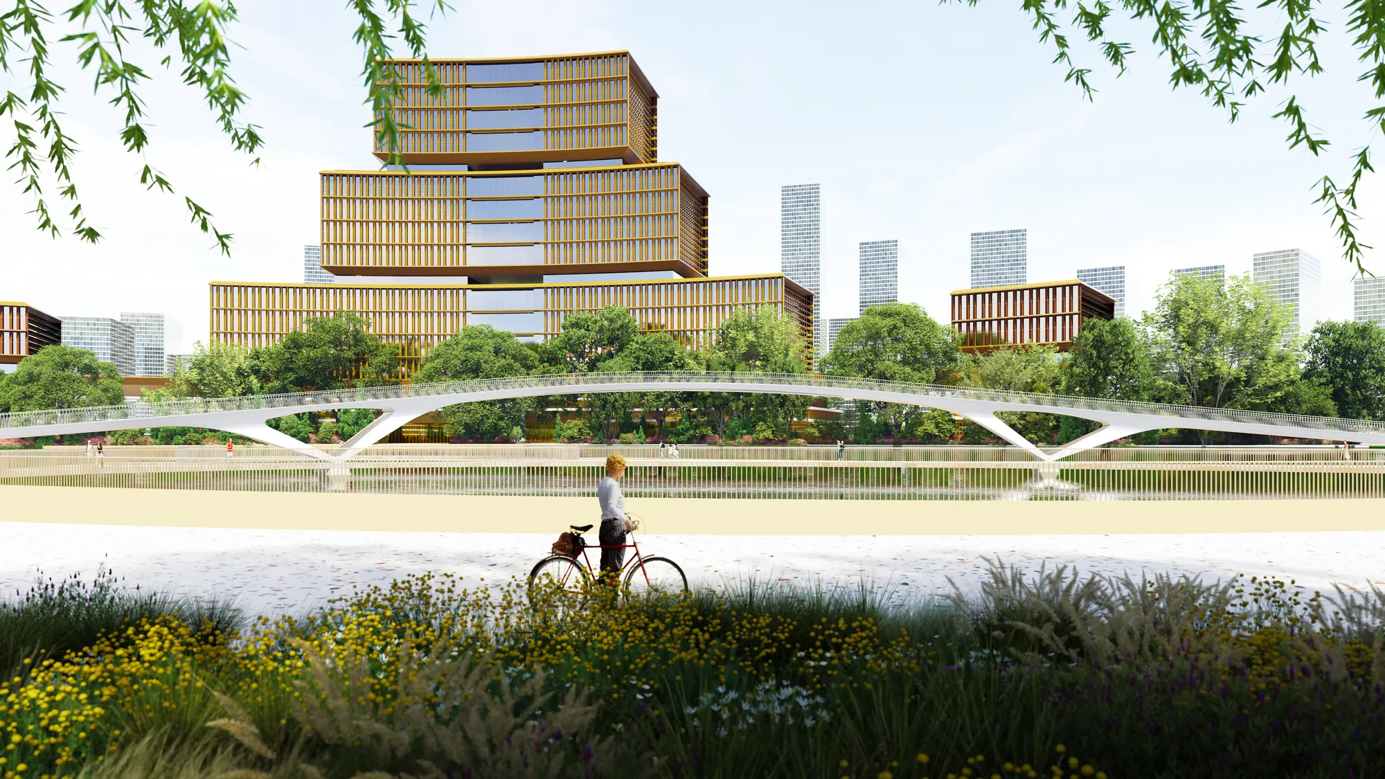 City Administrative Centre – landscape park, Thu Thiem