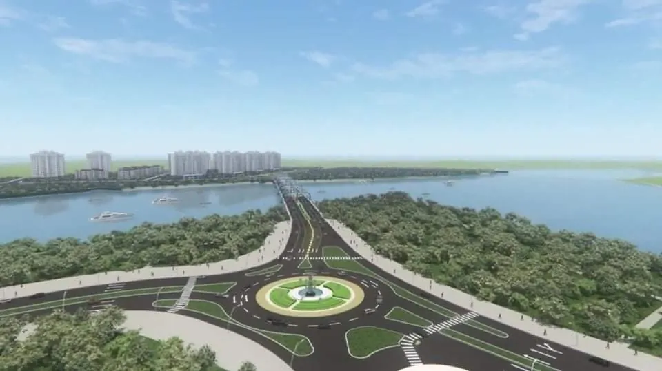 An Hao Bridge and Roundabout Junction